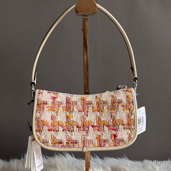 CP444 - Coach Swinger Bag 20 in Tweed - Picture 5 of 12